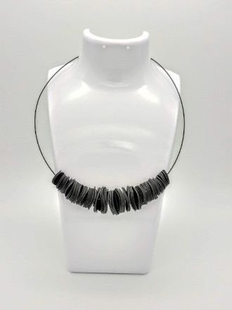 'Stratum' Disc Necklace